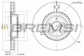 Bremsi CD7748V - DISCO DE FRENO | BRAKE DISCS