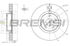 Bremsi CD7749V - DISCO DE FRENO | BRAKE DISCS