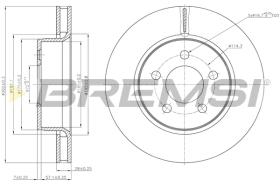 Bremsi CD7759V - DISCO DE FRENO | BRAKE DISCS