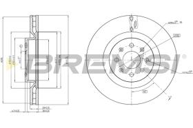 Bremsi CD7773V - DISCO DE FRENO | BRAKE DISCS