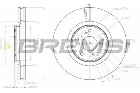 Bremsi CD7777V - DISCO DE FRENO | BRAKE DISCS