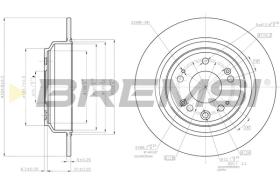 Bremsi CD7778S - DISCO DE FRENO | BRAKE DISCS