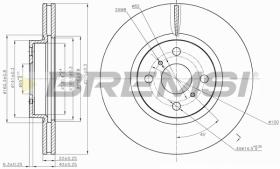 Bremsi CD7780V - DISCO DE FRENO | BRAKE DISCS