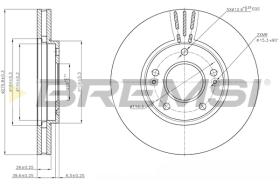 Bremsi CD7786V - DISCO DE FRENO | BRAKE DISCS