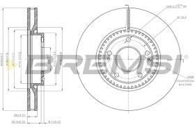 Bremsi CD7795V - DISCO DE FRENO | BRAKE DISCS