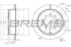 Bremsi CD7799V - DISCO DE FRENO | BRAKE DISCS
