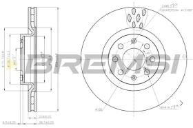 Bremsi CD7804S - DISCO DE FRENO | BRAKE DISCS