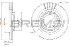 Bremsi CD7822V - DISCO DE FRENO | BRAKE DISCS