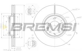 Bremsi CD7880V - DISCO DE FRENO | BRAKE DISCS