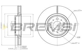 Bremsi CD7898V - DISCO DE FRENO | BRAKE DISCS