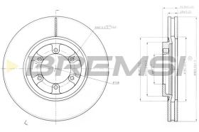 Bremsi CD7902V - DISCO DE FRENO | BRAKE DISCS