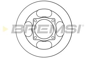 Bremsi CD7914S - DISCO DE FRENO | BRAKE DISCS