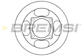 Bremsi CD7915S - DISCO DE FRENO | BRAKE DISCS