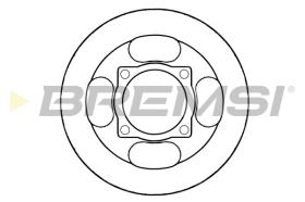 Bremsi CD7917S - DISCO DE FRENO | BRAKE DISCS