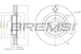 Bremsi CD7948V - DISCO DE FRENO | BRAKE DISCS