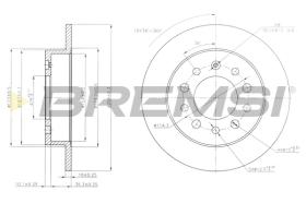 Bremsi CD7955S - DISCO DE FRENO | BRAKE DISCS