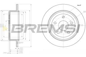 Bremsi CD7958S - DISCO DE FRENO | BRAKE DISCS