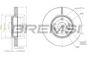 Bremsi CD7979V - DISCO DE FRENO | BRAKE DISCS