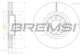 Bremsi CD7983V - DISCO DE FRENO | BRAKE DISCS