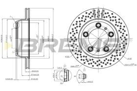 Bremsi CD8028V - DISCO DE FRENO | BRAKE DISCS
