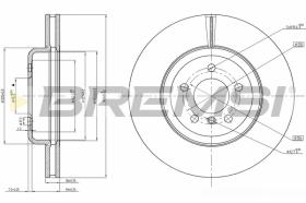 Bremsi CD8047V - DISCO DE FRENO | BRAKE DISCS