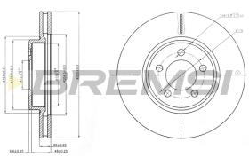 Bremsi CD8065V - DISCO DE FRENO | BRAKE DISCS