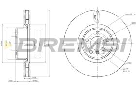Bremsi CD8086V - DISCO DE FRENO | BRAKE DISCS