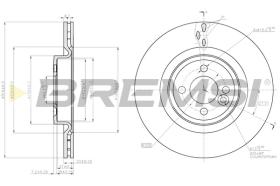 Bremsi CD8127V - DISCO DE FRENO | BRAKE DISCS