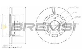 Bremsi CD8187V - DISCO DE FRENO | BRAKE DISCS