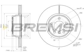 Bremsi CD8315V - DISCO DE FRENO | BRAKE DISCS