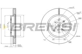 Bremsi CD8410V - DISCO DE FRENO | BRAKE DISCS