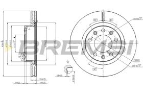 Bremsi CD8413V - DISCO DE FRENO | BRAKE DISCS
