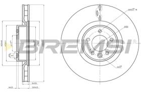 Bremsi CD8601V - DISCO DE FRENO | BRAKE DISCS