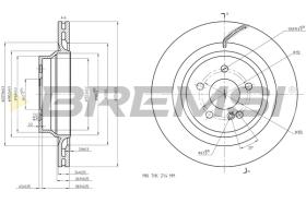 Bremsi CD8611V - DISCO DE FRENO | BRAKE DISCS