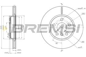Bremsi CD8613V - DISCO DE FRENO | BRAKE DISCS