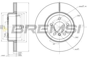 Bremsi CD8622V - DISCO DE FRENO | BRAKE DISCS