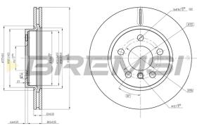 Bremsi CD8651V - DISCO DE FRENO | BRAKE DISCS