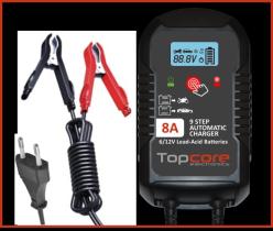 BATERIAS TOPCORE8A - CARGADOR TOPCORE 8A