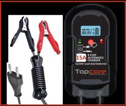 BATERIAS TOPCORE15A - CARGADOR TOPCORE 15A