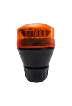 RINDER-ATRESSA RV0246.00 - ROTATIVO LED NANOROT AMBAR BASE TUBO R65 (12-24V)
