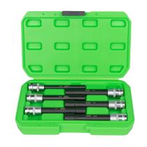  53915 - SET DE 6 VASOS 1/2' TORX TIPO E EXTRA LARGOS CINCADO
