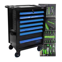 JBM 53900 - CARRO DE HERRAMIENTAS 7 CAJONES AZUL