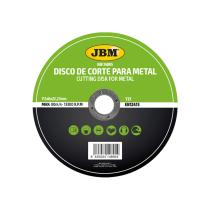JBM 14895 - DISCO DE CORTE T27 PARA METAL 115X6MM