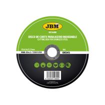 JBM 14899 - DISCO DE CORTE T41 PARA ACERO INOXIDABLE 115X1.6MM