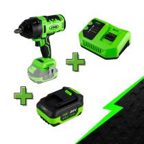  PROMO-ELECTR24 - PROMO ELÉCTRICA: LLAVE IMPACTO + BATERÍA Y CARGADOR DE REGAL