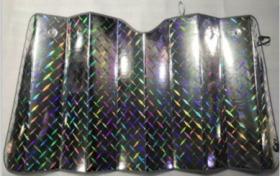 VARIOS 40401 - PARASOL ALUMINIZADO LASER CON VENTOSAS MED.145X70