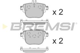 Bremsi BP3859 - PASTTILLA DE  FRENO | BRAKE PADS