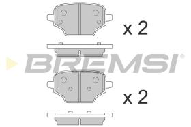 Bremsi BP3863 - PASTTILLA DE  FRENO | BRAKE PADS