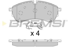 Bremsi BP3846 - PASTILLA DE FRENO | BRAKE PADS