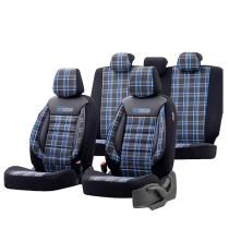 Pool Line GTI-804 - FUNDA COMPLETA UNIVERSAL GTI SPORTS DESIGN COLOR NEGRO/AZUL
